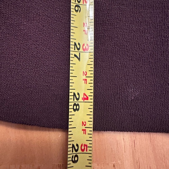 Eileen Fisher Petite Crepe Blazer Size PS/PP Brown Stretch Open Front - Picture 7 of 9